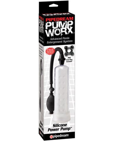 Pipedream - Pump Worx - Silicone Power Pump Clear, 1er Pack