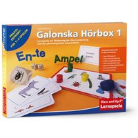 Galonska Hörbox 1: Lernspiele zur Förderung der Hörverarbeitung und der phonologischen Bewusstheit