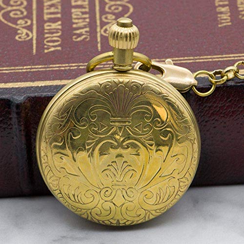 Mode Vintage Gold SteamPocket Uhr Mechanische Halskette Tasche & Uhren Halskette Kette Männer Frauen Uhr Uhr Taschenuhr
