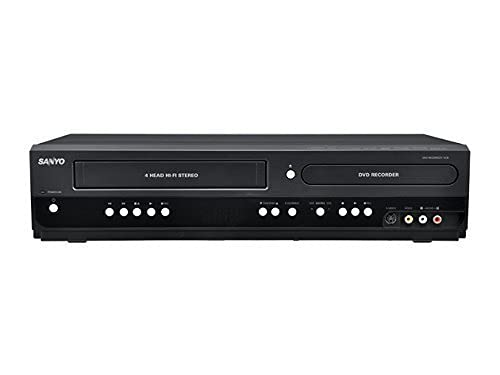 Sanyo DVD / VCR Recorder und Player Combo - 2-Wege-Aufnahme - VHS auf DVD, DVD zu VHS (erneuert)