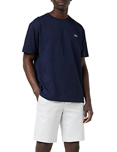 Lacoste Sport Herren Th7618 T-Shirt, Blau (Marine), Small (Herstellergröße: 3)
