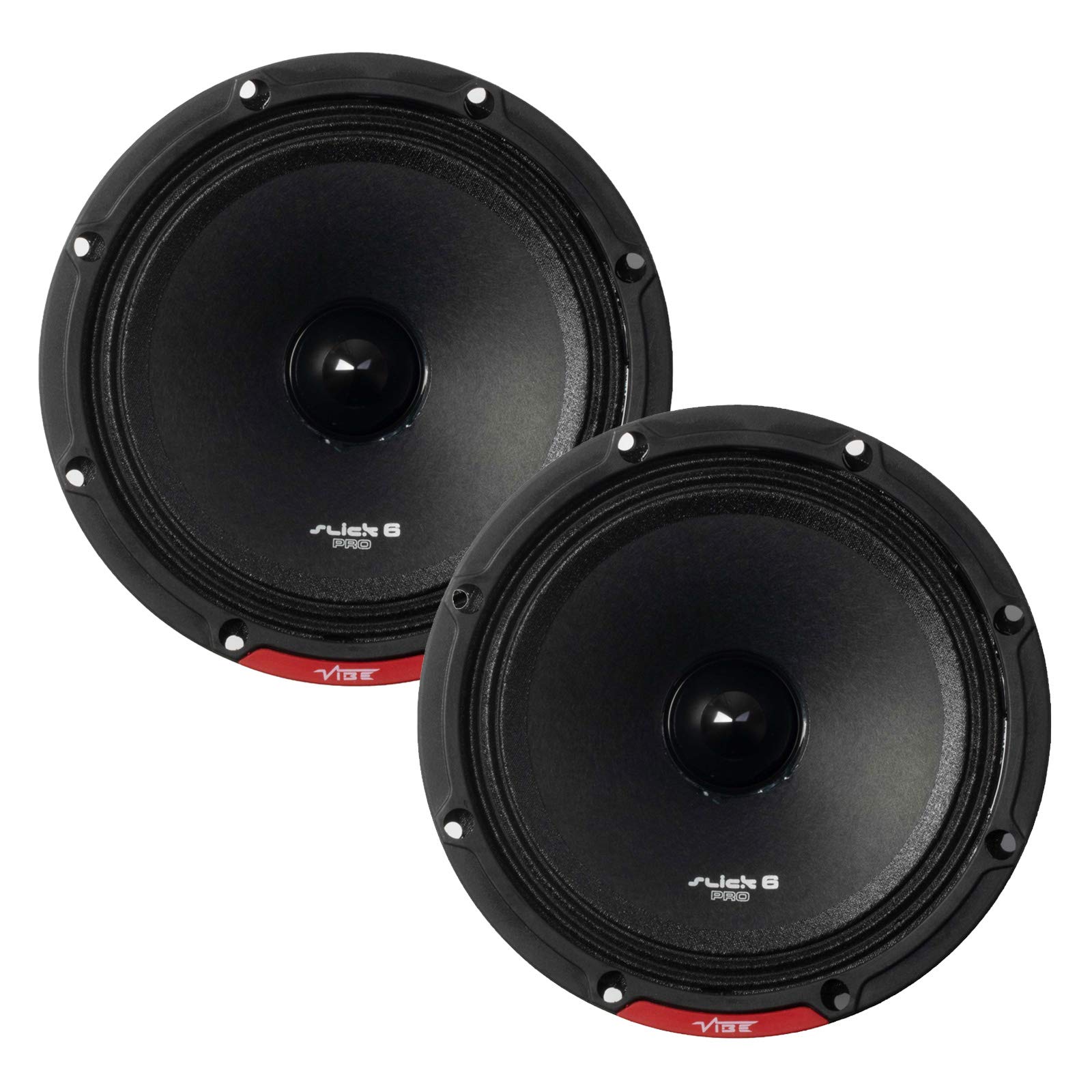 Vibe Audio Slick Pro Audio 6.6" Mitteltöner-Lautsprecher 125/275 W (RMS/MAX), 16,7 cm, 1 Paar, SLICKPRO6M-V0