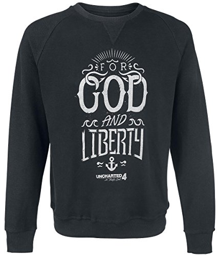 Uncharted 4 Pullover -2XL- For God and Liberty,sch