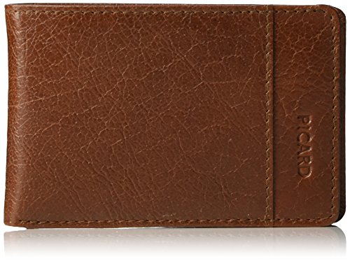 Picard Herren Buddy 1 Geldbörse, Braun (Cognac), 10.5x7x2 centimeters