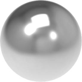 MAUL Neodym-Kugelmagnet, Durchmesser: 15 mm, nickel