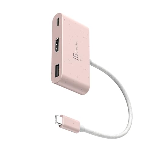 J5CREATE ECO-FRIENDLY USB-C TO HDMI USB TYPE-A WITH POWER DELIVERY (JCA379ER-N)