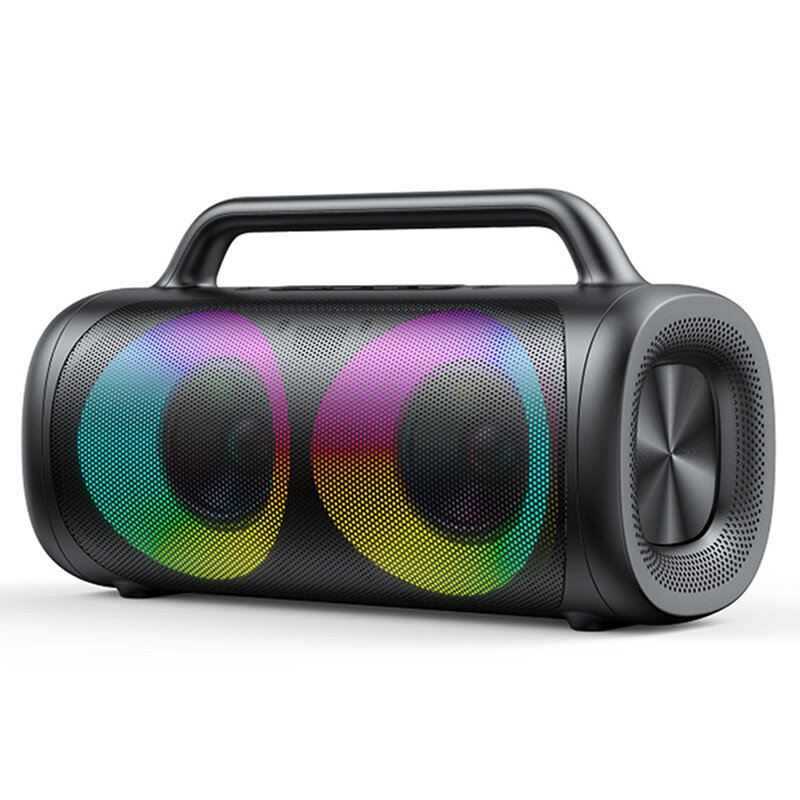 Joyroom JR-MW02 40 W Bluetooth-Lautsprecher Drahtlose Lautsprecher RGB-Leuchten 2400 mAh Big Batterie TF-Karte Tragbarer