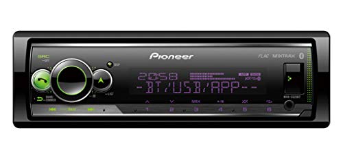 Pioneer MVH-S520BT , 1DIN Autoradio mit RDS , RGB-Beleuchtung , halbe Einbautiefe , deutsche Menüführung , Bluetooth , USB , iPod/iPhone-Direktsteuerung , Freisprecheinrichtung , Smart Sync