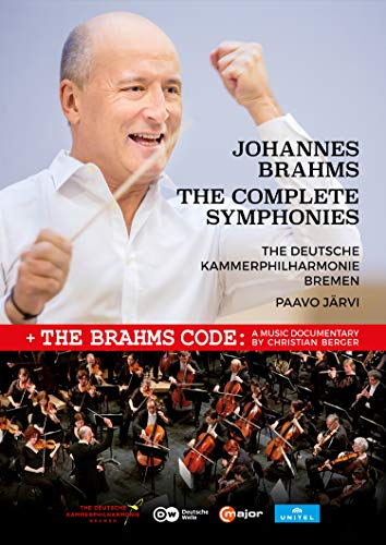 Brahms: Sämtliche Sinfonien [Paavo Järvi/Deutsche Kammerphilharmonie Bremen/Paris,2018] [3 DVDs]