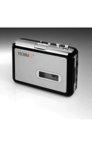 Technaxx DigiTape DT-01 Digitales Konvertierungsgerät für Audio-Kassetten schwarz/Silber