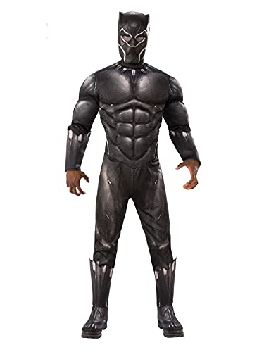 Rubie's Offizielles Avengers Black Panther, Deluxe Herren Kostüm