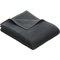 Ibena Sesselschoner Porto 3560 / Sesselauflage grau/Polsterschoner 50x200 cm/besonders flauschig weich und angenehm warm, Baumwollmischung in hervorragender Qualität in vielen Größen erhältlich