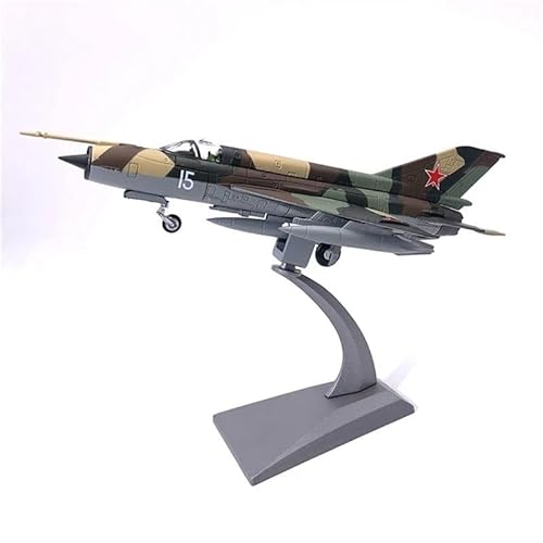 Aerobatic Flugzeug Für Ehemalige Sowjetische Luftwaffenjäger MiG-21 Flugzeuglegierungsmodell Druckguss-Metallflugzeuge Spielzeugdisplay Im Maßstab 1:72