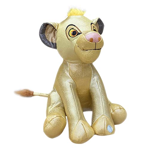 Disney Simba 100 Jahrestag König der Löwen, holografische Chrom-Puppe, mit Sound, 30 cm