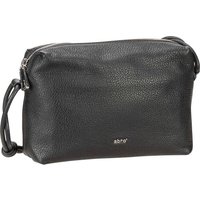 Abro Leather Dalia Crossbody Bag Knotted Big Black/Nickel