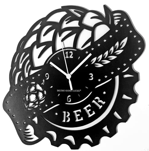 Instant Karma Clocks | Wanduhr | Bier | Bier | Barman | Cocktail | Pub
