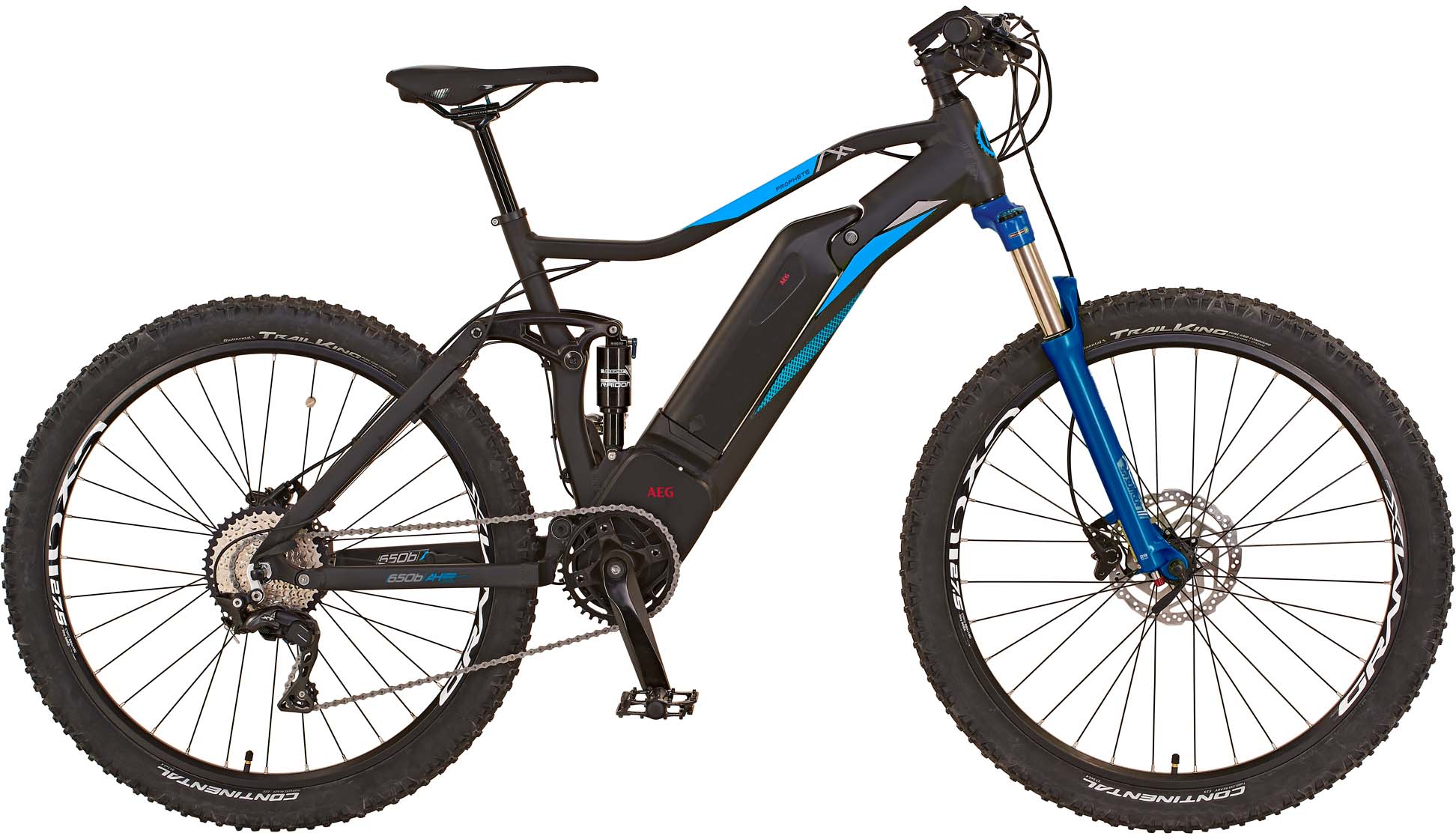 Prophete E-Bike "Graveler e8000", 10 Gang, Shimano, Deore XT, Mittelmotor 250 W