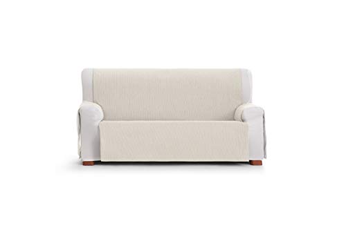 Eysa Loira Protect Wasserdichte und atmungsaktive Sofa überwurf, 65% Polyester 35% Baumwolle, Ecru, 190 cm.