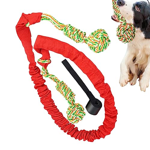 DISPRA Hunde-Schleppspielzeug | Robustes Seilspielzeug für Hunde Tauziehen,Zahnreinigungs-Hundespielzeug, interaktives Hundespielzeug gegen Langeweile, unzerstörbare Hunde-Kauspielzeug-Geschenke