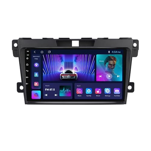 9 Zoll Touchscreen Android 12 Autoradio Für Mazda CX-7 (2008-2015) Autoradio Mit GPS Navigation Unterstützung Wireless Carplay Android Auto/HiFi/WiFi/GPS/RDS/DSP/SWC + Rückfahrkamera (Size : M500S -