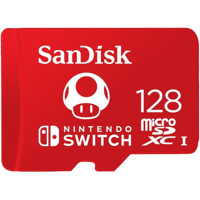 SanDisk microSDXC UHS-I card for Nintendo Switch 128GB - Nintendo licensed Product (New)