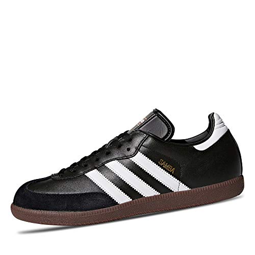 adidas Unisex-Erwachsene Fußballschuh Samba Low-Top Sneakers, Schwarz (Black/running White Footwear), 44 2/3 EU