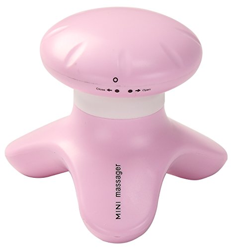 BONNO® Vibration Massagegerät – Rosa (Modell 2022) – Shiatsu Massage, Anti-cellulite, Reflexologie, Akupressur – Tragbares Vibromassagegerät - 2 JAHRE GARANTIE GLOBAL RELAX®