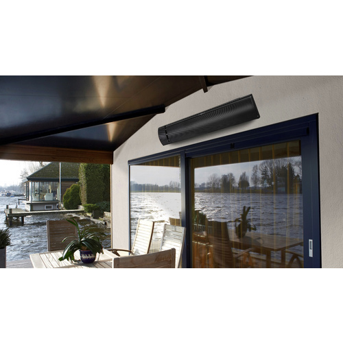EUROM Terrassenheizstrahler » Outdoor heatpanel Patioheater«, für Flächen bis 12 m² - schwarz