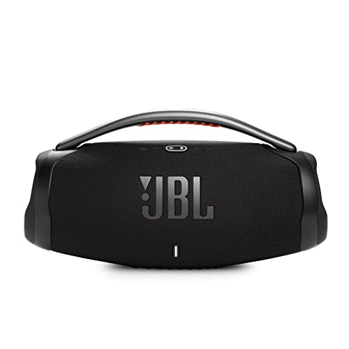JBL Boombox 3 – Kabelloser Bluetooth-Lautsprecher – Tragbare, wasserdichte Musikbox mit Innen- und Außenmodus – 24 Stunden Spielzeit – In Schwarz