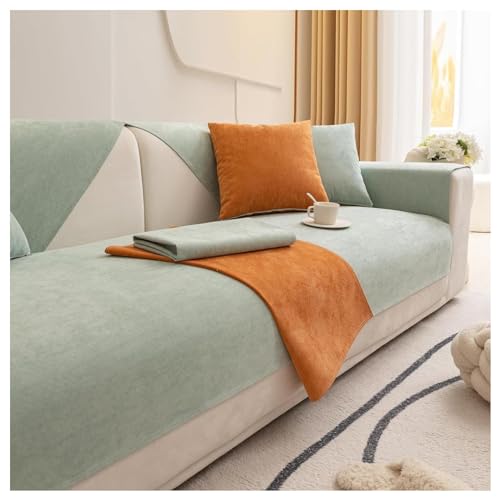 Couchbezüge Sofa Überzug Sofabezug Wasserdichter Sofabezug für 1-, 2- und 3-Sitzer-Couch, rutschfeste Sofa-Schonbezüge für Eck-L-Form, Weichheit, Komfort, atmungsaktiv, leicht zu reinigen WEWYQSJ