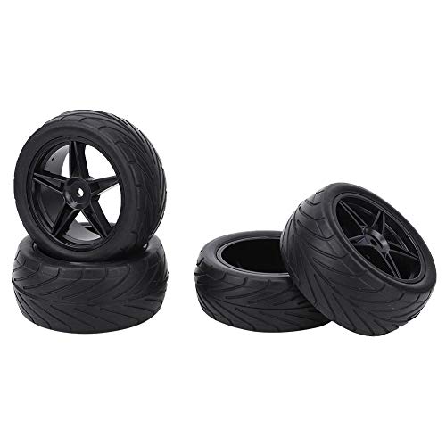 Vbest life 1/10 RC Car Reifen Ersatzteil, 85mm Universal Reifen Reifen Zubehör Modifikation Teilersatz für 1/10 RC Car(schwarz)