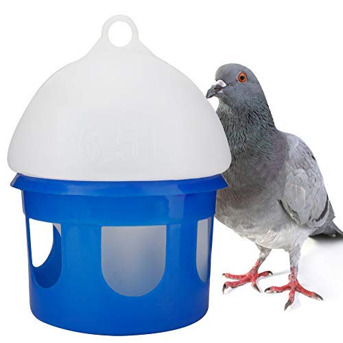 Taubenhaustier liefert Wasser Automatische Wasserspender-Wasserspender mit großer Kapazität für Vogelkäfigzubehör von Haustiertaubenpapageien(6.5L)