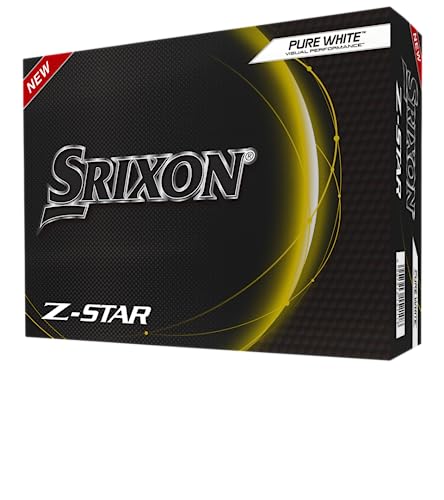 Srixon Z Star 8 - Dutzend Premium Golfbälle - Tourenlevel - Performance - Urethan - 4 Stück - Premium Golf Zubehör und Golf Geschenke