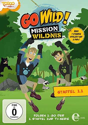 DVD Go Wild! - Mission Wildnis BOX 1.1 (2 DVDs) Hörbuch