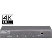 Marmitek Split 612 UHD - 2.0 - Video-/Audio-Splitter - 2 x HDMI - Desktop