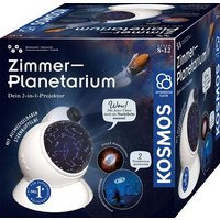 KOSMOS 676902 Zimmer Planetarium Projektor mit 2 auswechselbaren Sternkarten, spannende Infos zum Sternenhimmel, Sonnensystem, Planeten, Astronomie für Kinder ab 8 Jahre
