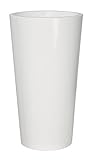 Euro3Plast 2785.03 Pflanztopf Tuit, Durchmesser 33 cm, weiß