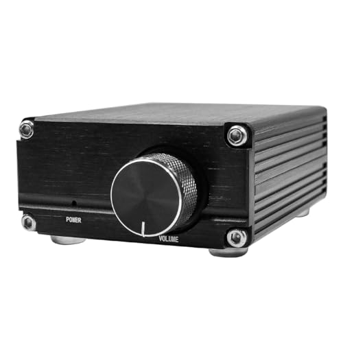 DollaTek 100W Mini Subwoofer Leistungsverstärker TPA3116D2 Audio HiFi Amp Schwarz