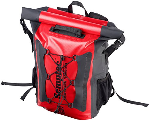 Semptec Urban Survival Technology Fahrradtasche: Wasserdichter Trekking-Rucksack aus LKW-Plane, 20 Liter, IPX6 (Wasserfester Rucksack)