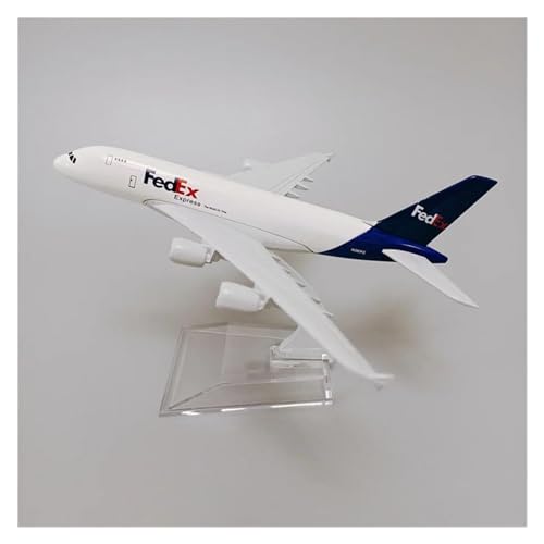 MENGE Aerobatic Flugzeug Für Air FedEx Express Airbus 380 A380 Airlines Flugzeugmodell Im Maßstab 1:400 16 cm