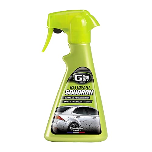 GS27 - Reinigungsmittel für Teer Auto – entfernt Flecken von Teer, Cambouis, Fett – Spray 250 ml