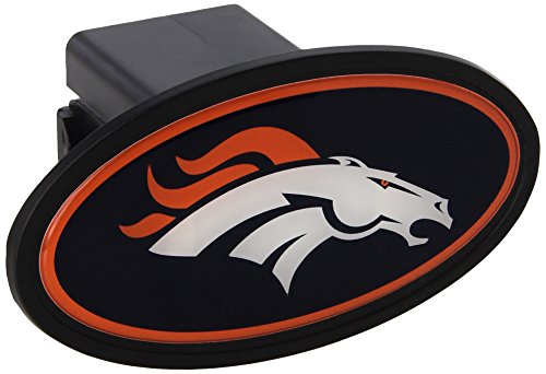 NFL Denver Broncos Kunststoff-Logo-Abdeckung für Anhängerkupplung, Klasse III