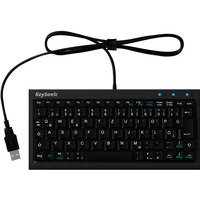 Keysonic ACK-3401U (DE) USB-Tastatur Deutsch, QWERTZ, Windows® Schwarz