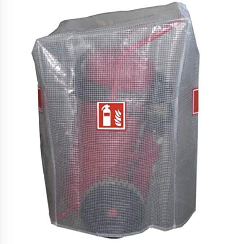 Gitternetzschutzhaube für 50kg Feuerlöscher Symbol ISO 7010