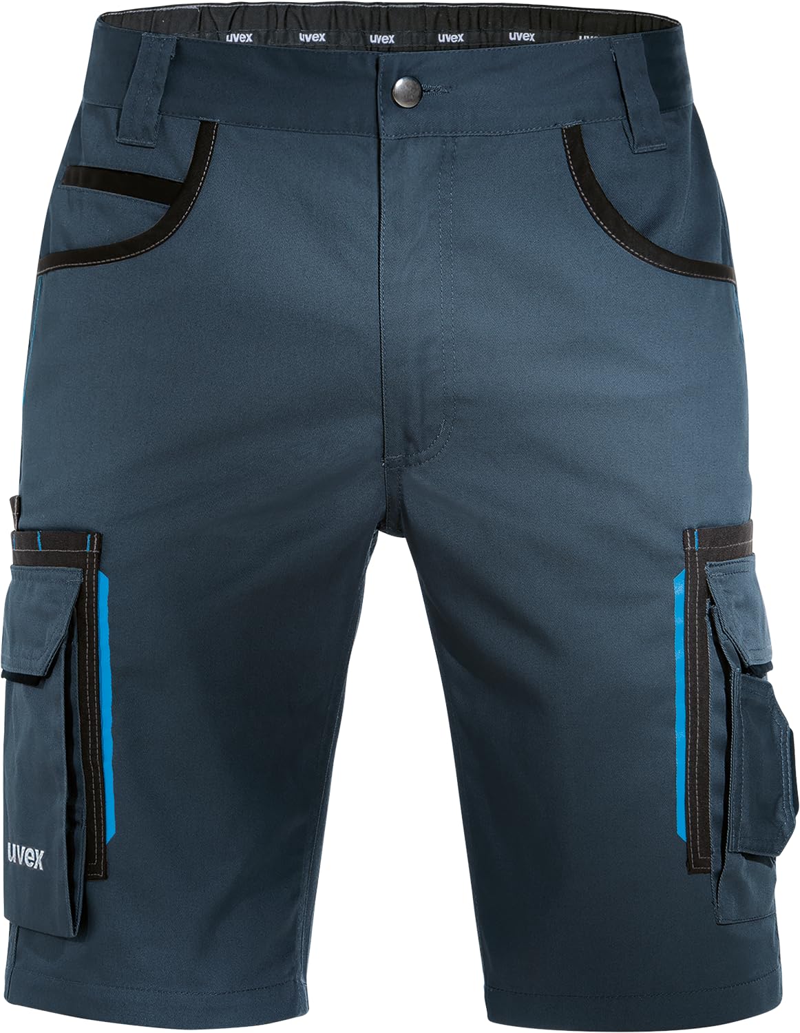Uvex Tune-Up Arbeitshosen Männer Kurz - Shorts für die Arbeit - Dunkelblau - Gr 46W/Etikettengröße- 64