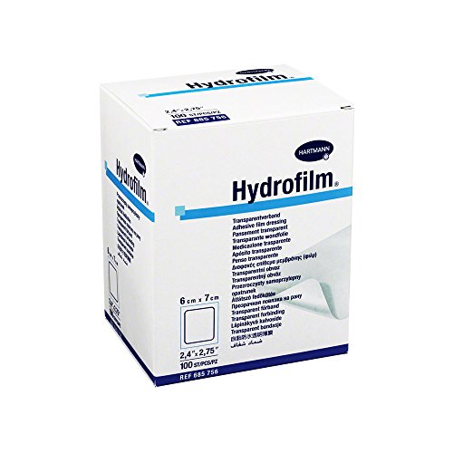 Hydrofilm Folienverband steril 6 x 7 cm 100 StÃ¼ck