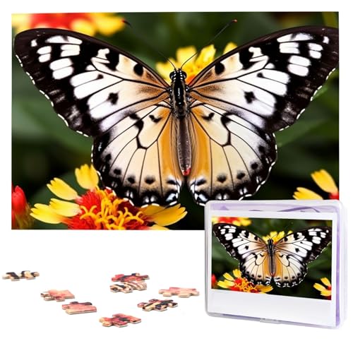 Jigsaw Puzzles 1000 Teile Für Erwachsene Großer Schmetterling Jigsaw Puzzle Coole Tier Weihnachten Puzzle Geschenk Puzzle Für Familie Größe 75 X 50 cm