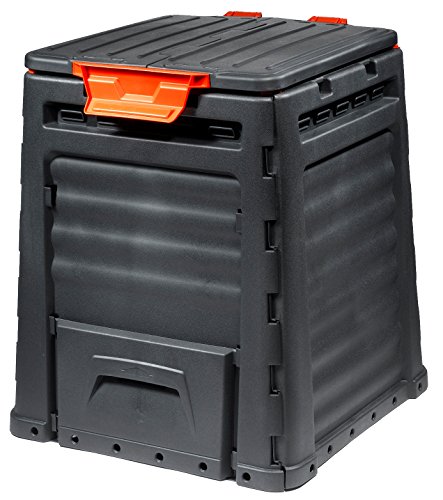 "Allibert by Keter" Komposter Eco Composter, schwarz, 320L, Kunststoff