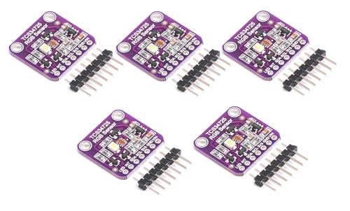 TECNOULAB 5 Stück TCS34725 34725 CJMCU-34725 RGB-Farbsensor Farbsensor-Entwicklungsboard