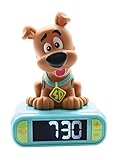 Lexibook RL800SD Wecker Digitalwecker für Kinder mit Nachtlicht Snooze, Kinderuhr, leuchtendes Scooby-DOO, Blau, One Size
